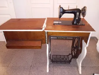 Mueble Singer Máquina de Coser Antigua