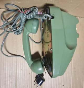 Telefono a disco SIP verde