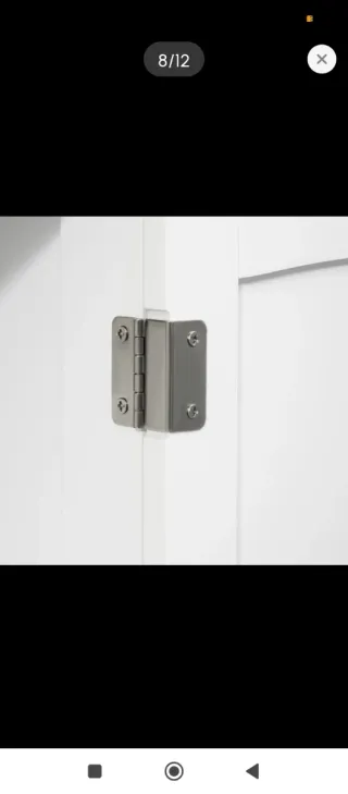 Mueble de baño alto blanco