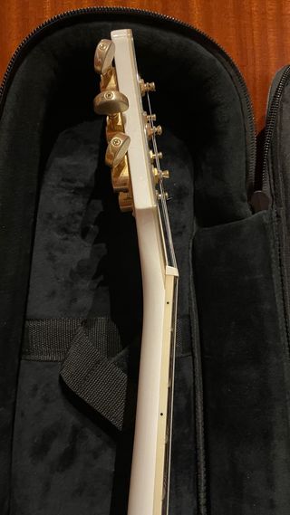 Guitarra Eléctrica Epiphone Les Paul Custom Blanca