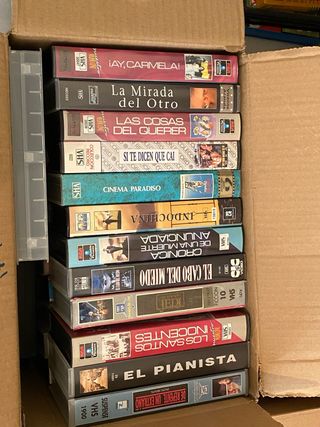 334 películas en formato VHS