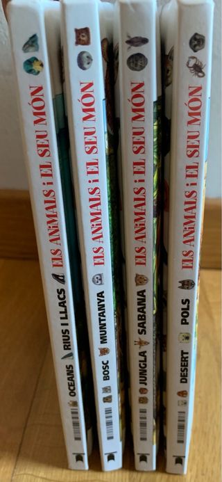 4 llibres d’animals en català