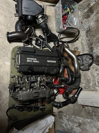 Lote de peças 200sx s13 (ca18det)