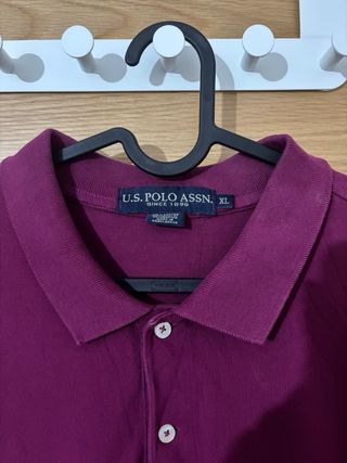 Polo U.S. Polo Assn. Granate Talla XL