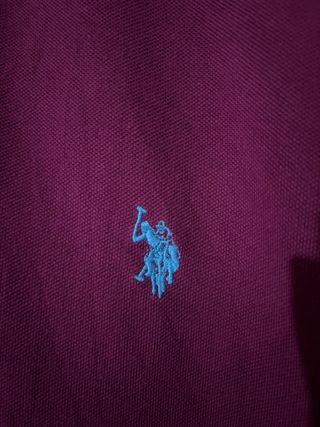 Polo U.S. Polo Assn. Granate Talla XL