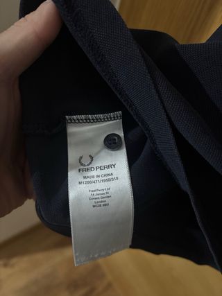 Polo Fred Perry Hombre Azul Talla XL