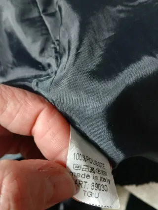 Cappotto pelliccia sintetica nero taglia unica