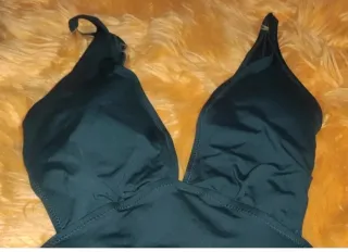 Bañador verde oscuro talla L