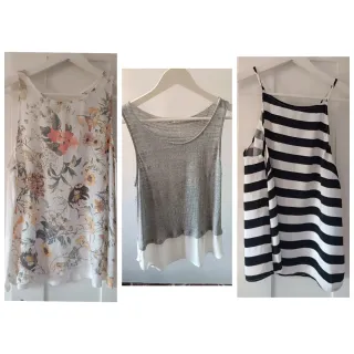 Lote 3 Tops Tirantes