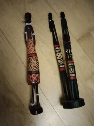 Figuras africanas de madera