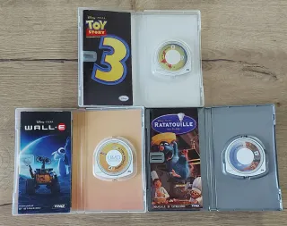 Giochi PSP: Toy Story 3, Ratatouille, Wall-E