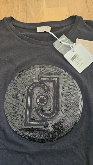 Camiseta Liu Jo Negra Talla XS