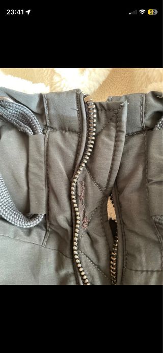 Chaquetón Pull and Bear azul oscuro