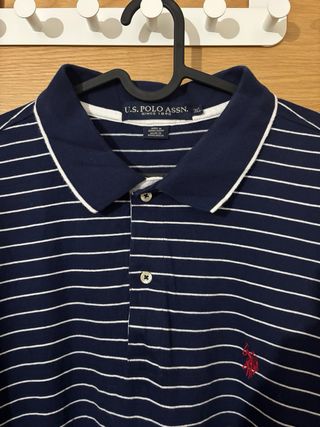 Polo U.S. Polo Assn. Rayas Azul Talla 3XL