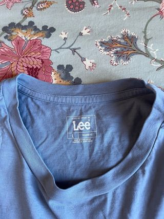 Camiseta Lee azul