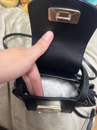 Bolso Sandra Freckled Negro Nuevo