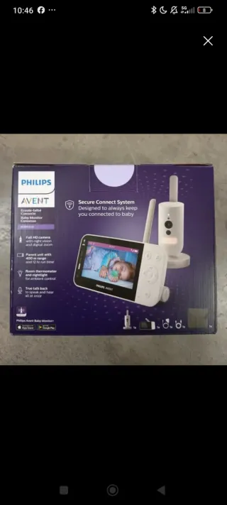 Vigilabebés Philips Avent SCD923/26 NUEVO