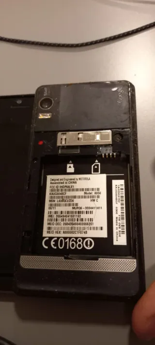 Motorola com teclado QWERTY