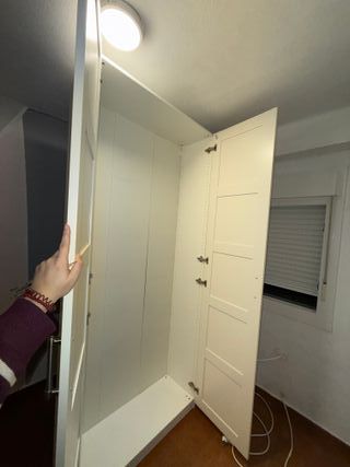 Armario IKEA PAX Puertas BERGSBO Blanco