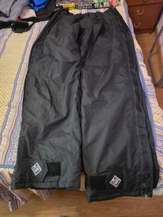 Pantalón Moto Invierno Impermeable Negro