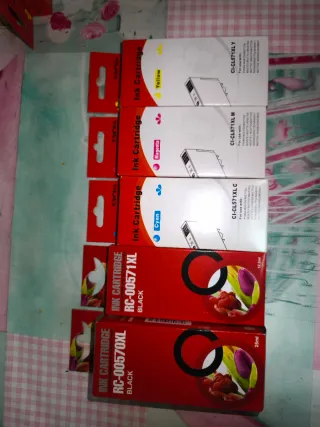 Cartuchos tinta impresora CANON