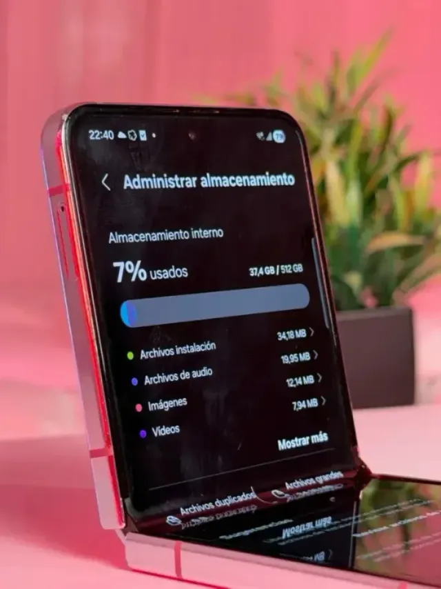 Samsung Z Fild 5 512GB Plata