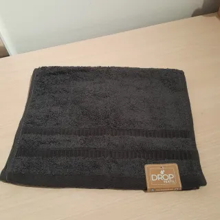 Set 2 Toallas tocador Gris 30x50