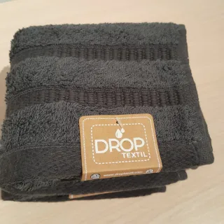 Set 2 Toallas tocador Gris 30x50