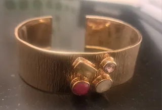 Pulsera/Brazalete Vidal&Vidal con piedra natural