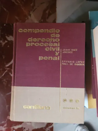 Compendio de derecho procesal civil y penal