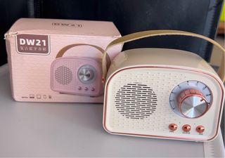 Radio DW21 Beige y Oro