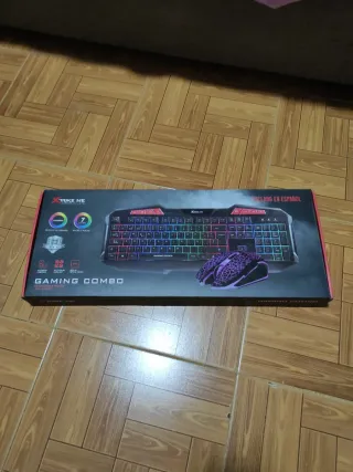 Xtrike Me Teclado y Ratón Gaming Combo Español