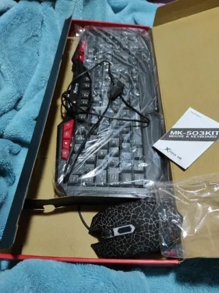 Xtrike Me Teclado y Ratón Gaming Combo Español