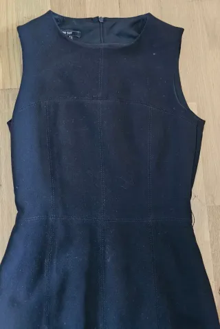 Vestido Negro Mango Talla S