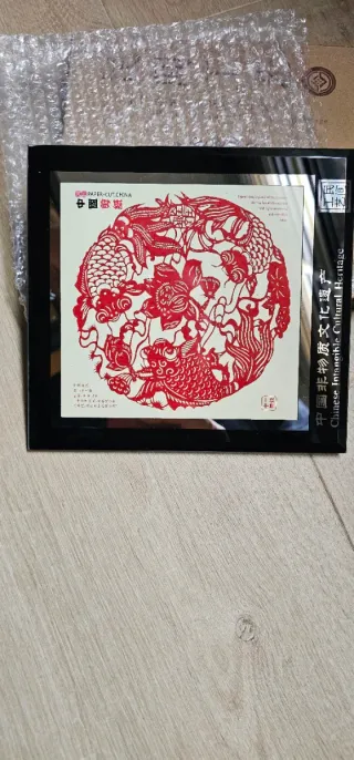 Marco Decoración China Espejo buena suerte