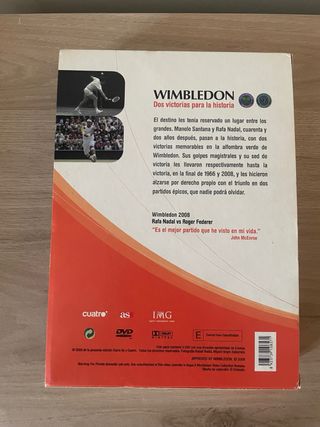 Tenis Wimbledon DVD:Dos Victorias para la Historia