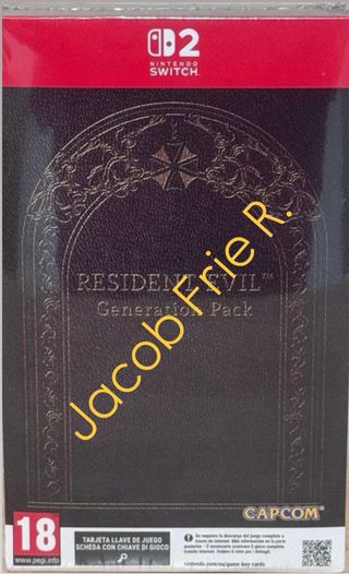 Resident Evil Generation Pack Switch Precintado