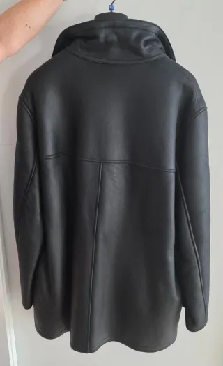 Pelliza Negra Hombre