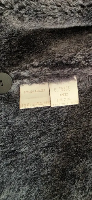 Pelliza Negra Hombre