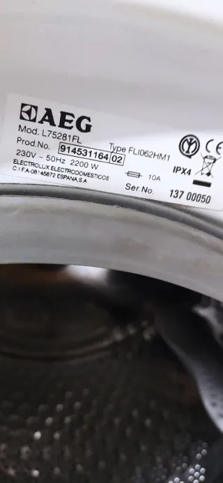 Tarjeta Electrónica Lavadora AEG