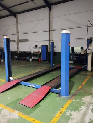 Elevador 4 columnas 3.500 kg profesional taller