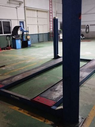 Elevador 4 columnas 3.500 kg profesional taller