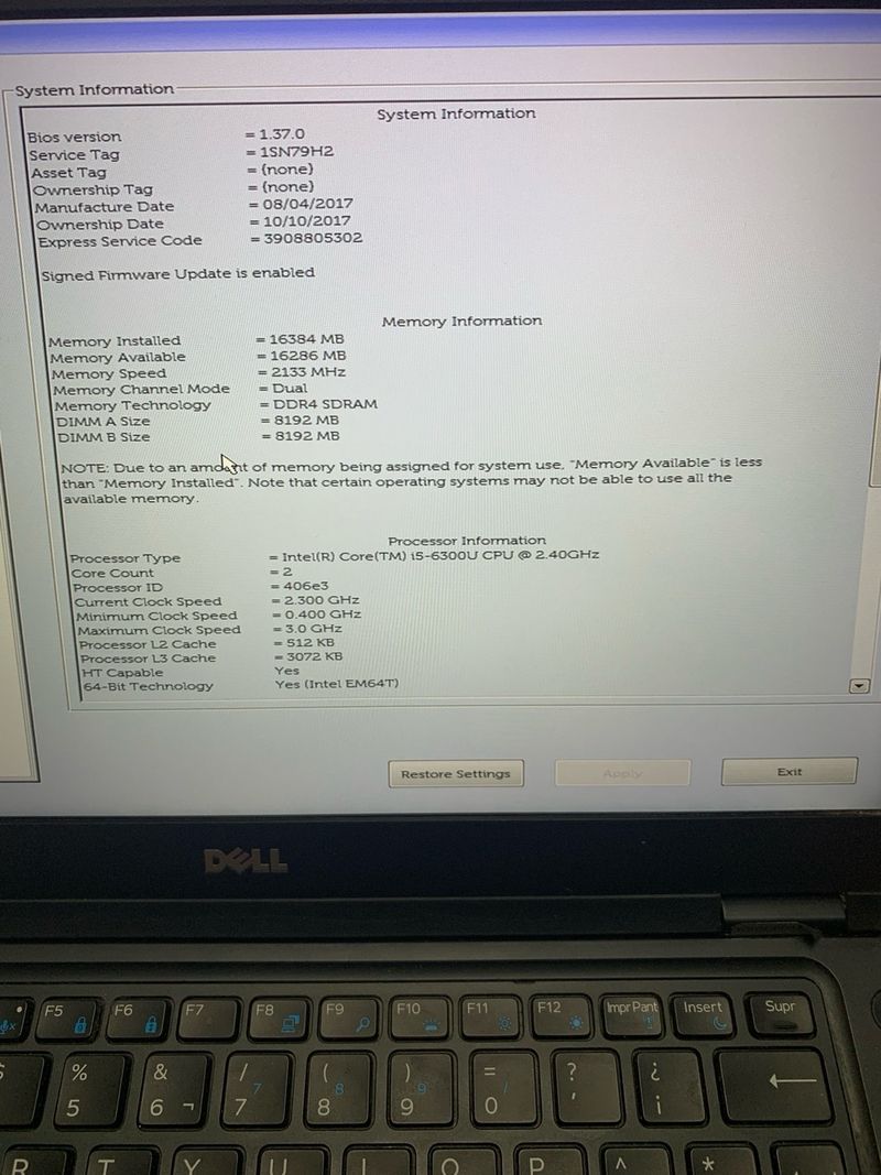 Dell Latitude 5480 16GB RAM afbeelding 3
