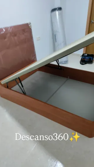 Canapé abatible y colchón