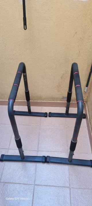 Banco de pesas y barra hasta 160 k