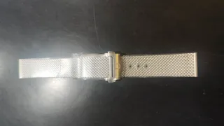 Correa Milanesa Omega Seamaster Plata