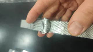 Correa Milanesa Omega Seamaster Plata