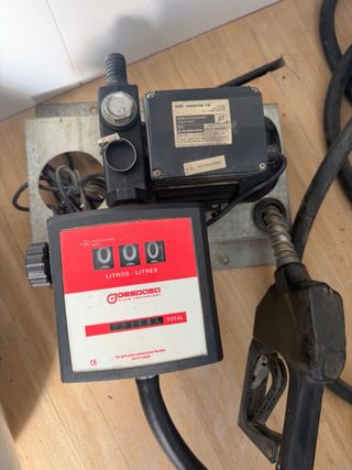 Bomba de gasolina GESPASA con contador
