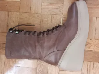 Botines Piel Wonders Marrones Talla 39