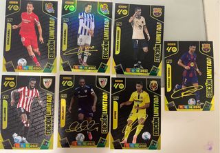 Cromos de fútbol Panini Edición Limitada